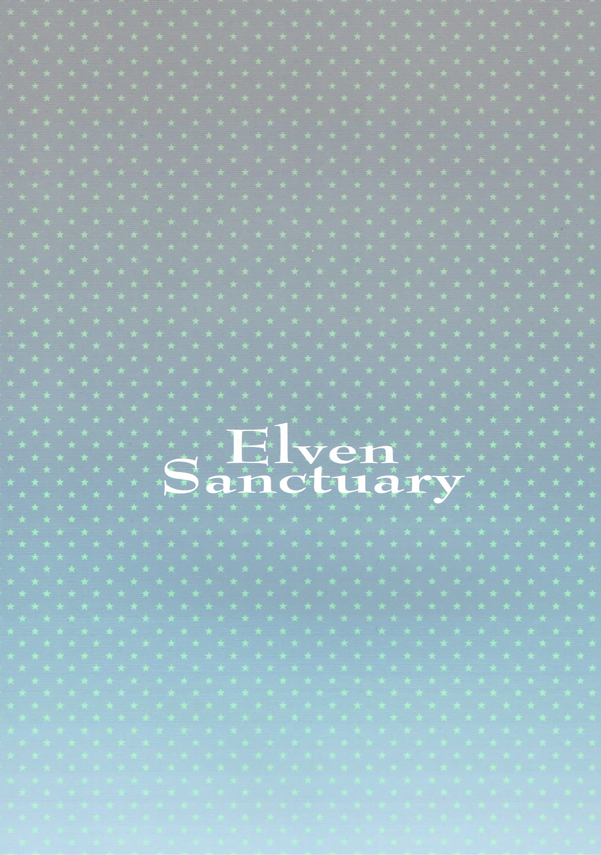 (C92) [WASABI (畳)] Elven Sanctuary (エロマンガ先生)