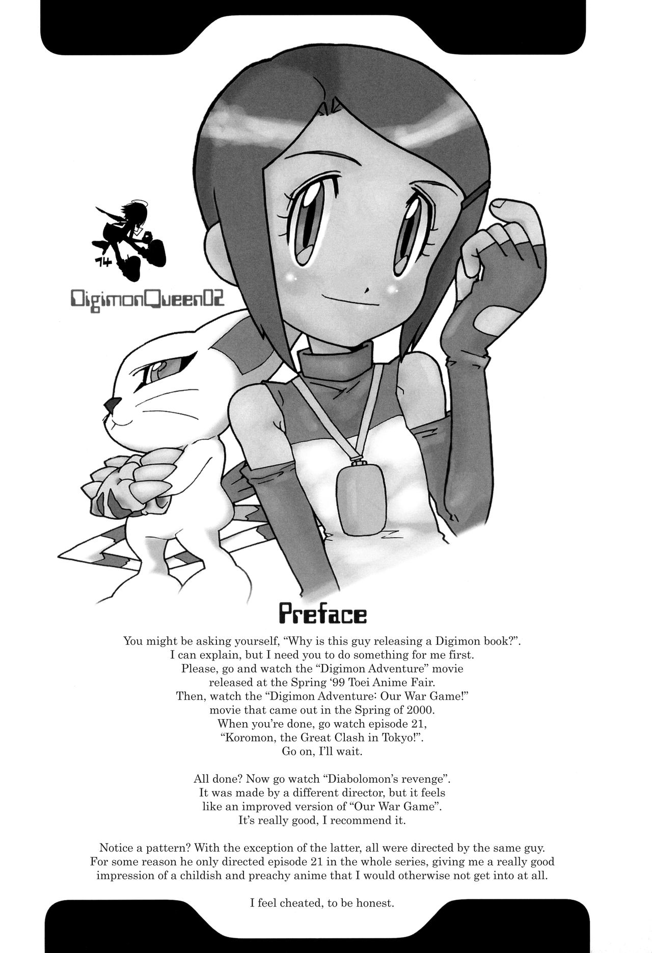 (C61) [BottomressPit (盆座菓子)] Digimon Queen 01+ (デジモンアドベンチャー) [英訳]