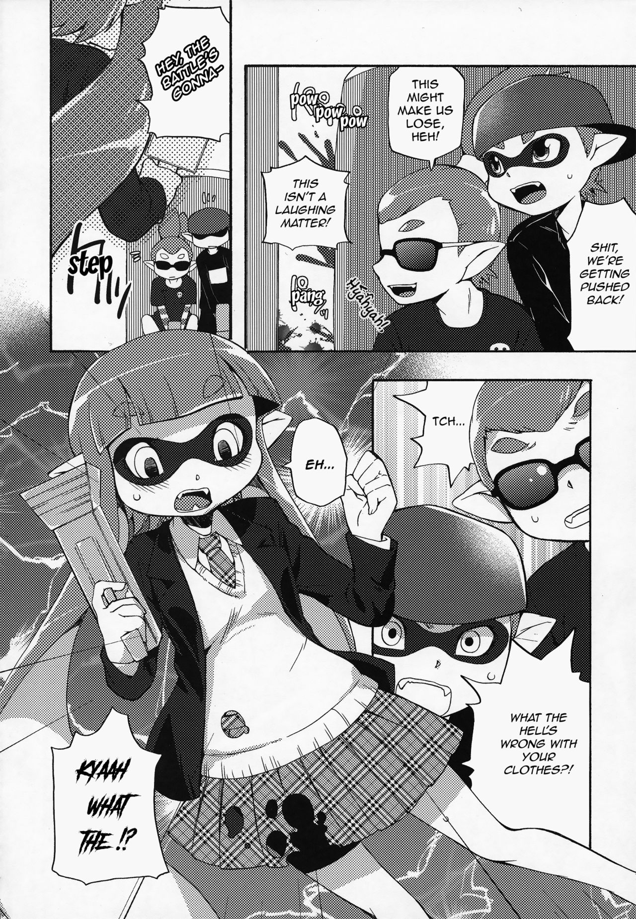 (C88) [Dogear (犬耳もえ太)] 君色に染まれ世界 (Splatoon) [英訳]