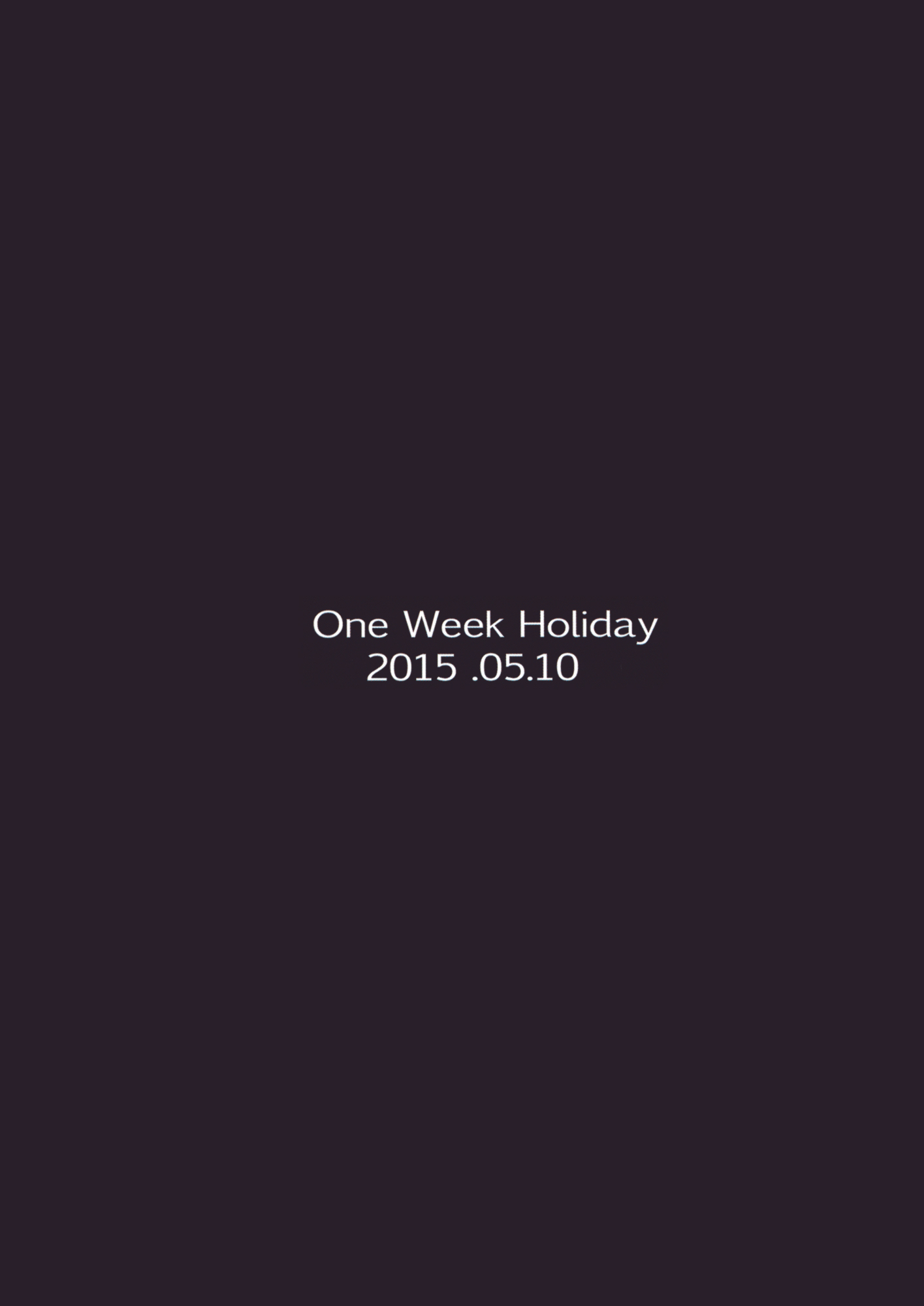 (例大祭12) [One Week Holiday (清一)] One Nightmare Stand (東方Project) [中国翻訳]