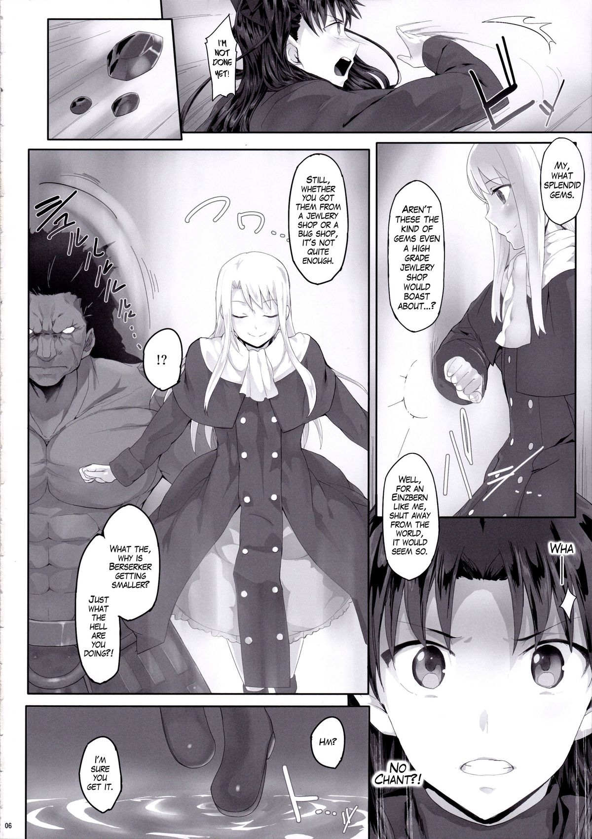 (COMIC1☆9) [Cior (ken-1)] 遠坂凛がバーサーカーに犯される本 (Fate/stay night) [英訳]