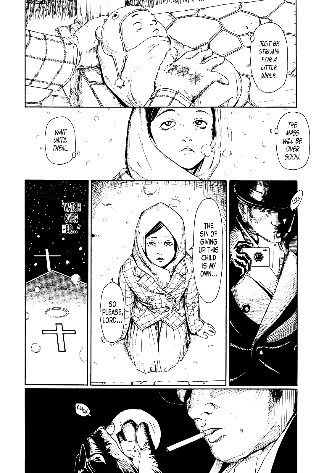 [町田ひらく] 燐寸の灯-HELLO鬼亭- (COMIC LO 2014年3月号) [英訳]