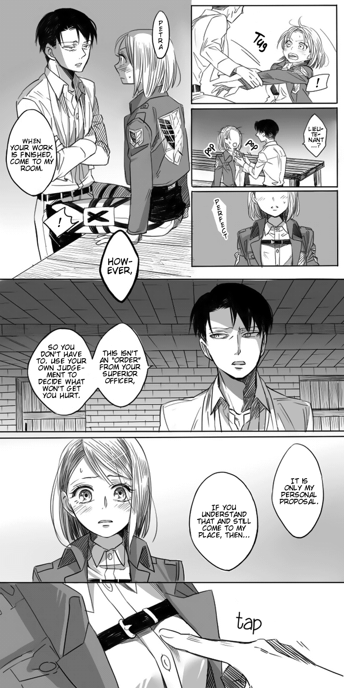 [アテカ]　リヴァペト漫画 (進撃の巨人) [英訳]