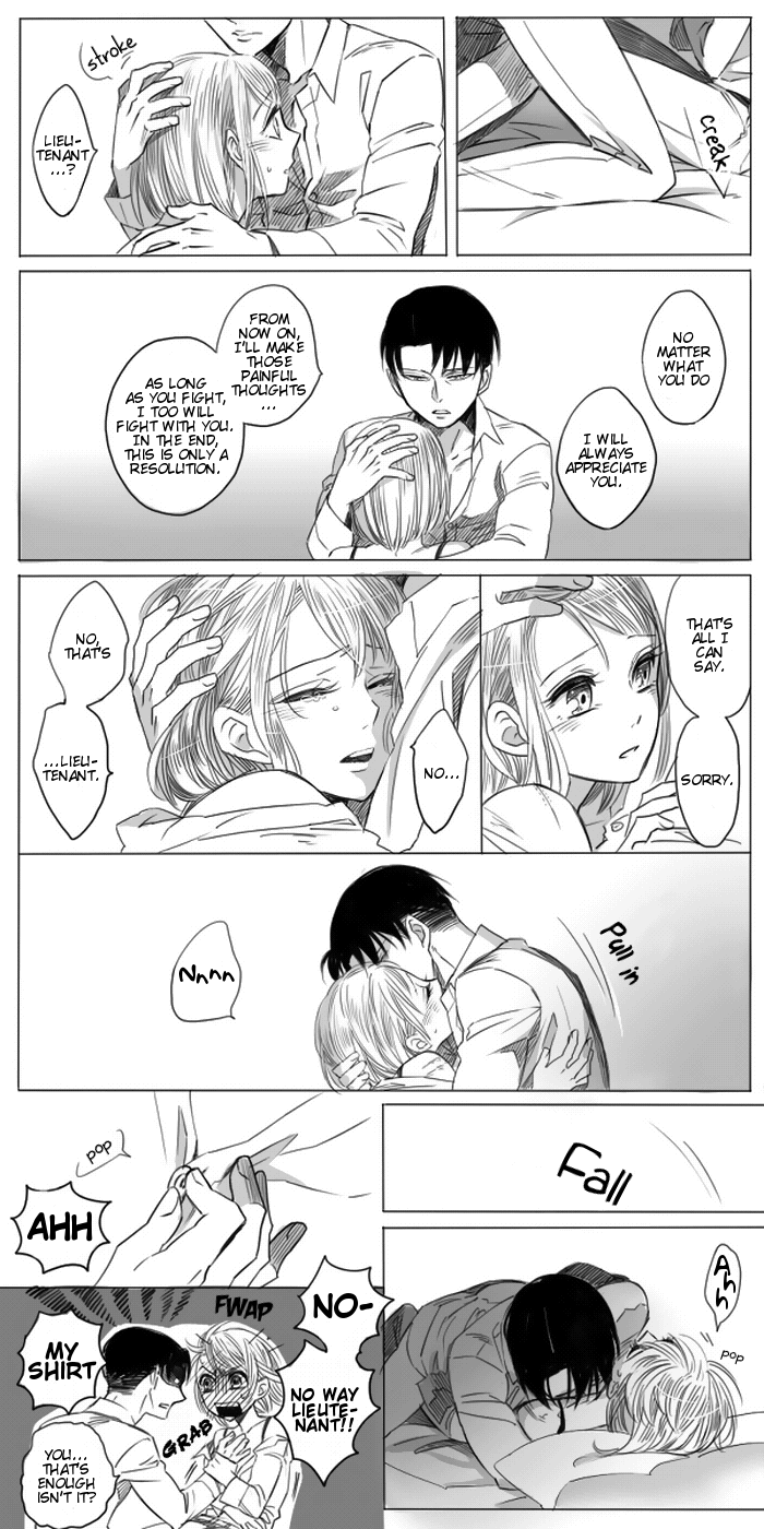 [アテカ]　リヴァペト漫画 (進撃の巨人) [英訳]