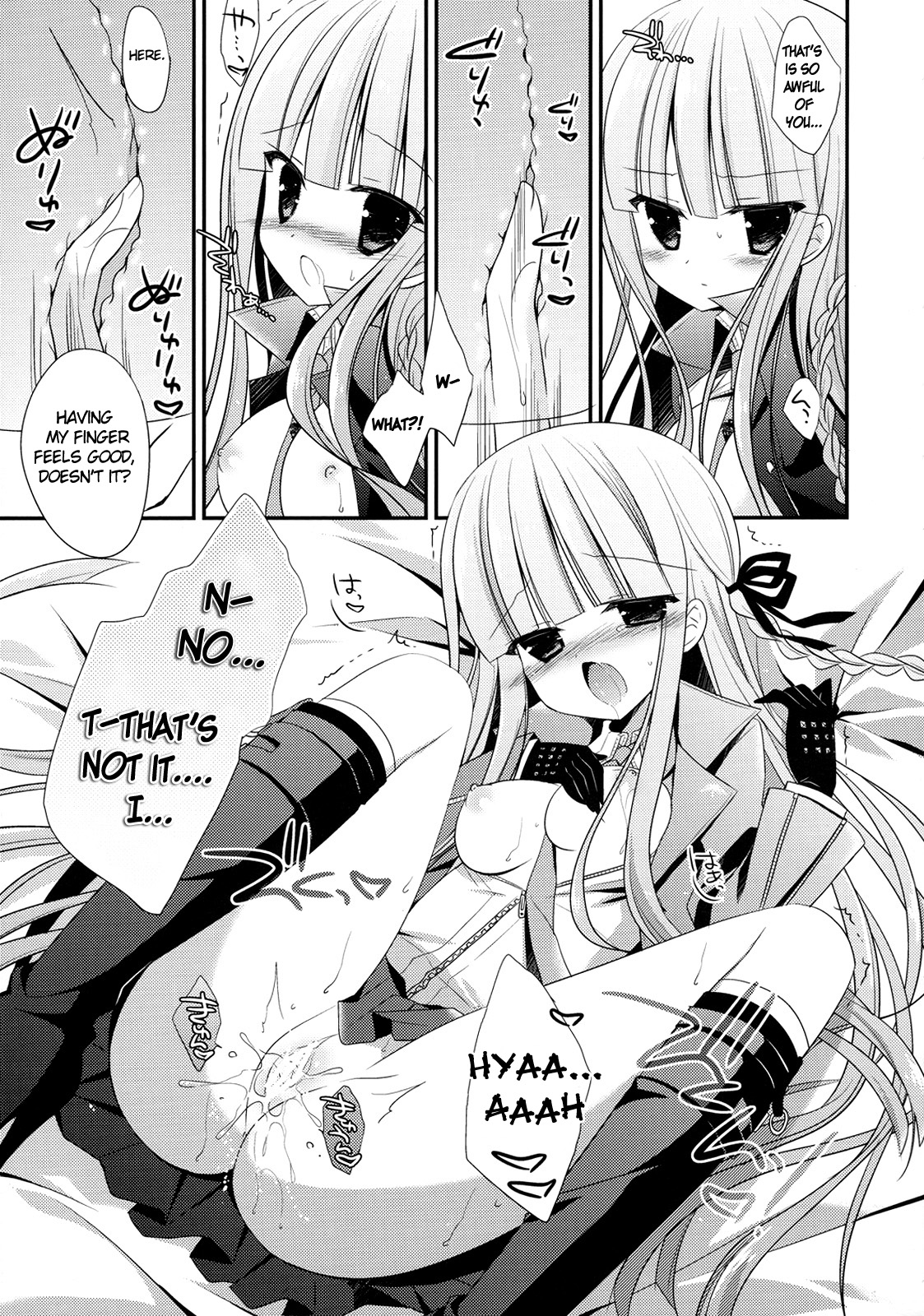 (C84) [against (すみい)] 霧切さんと苗木くんの××××事情 (ダンガンロンパ) [英訳]