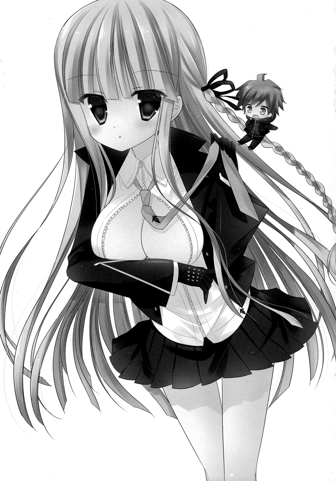 (C84) [against (すみい)] 霧切さんと苗木くんの××××事情 (ダンガンロンパ) [英訳]