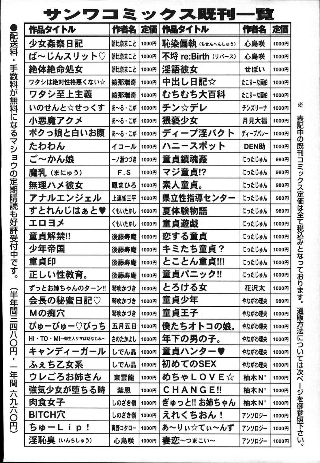 コミック・マショウ 2013年1月号