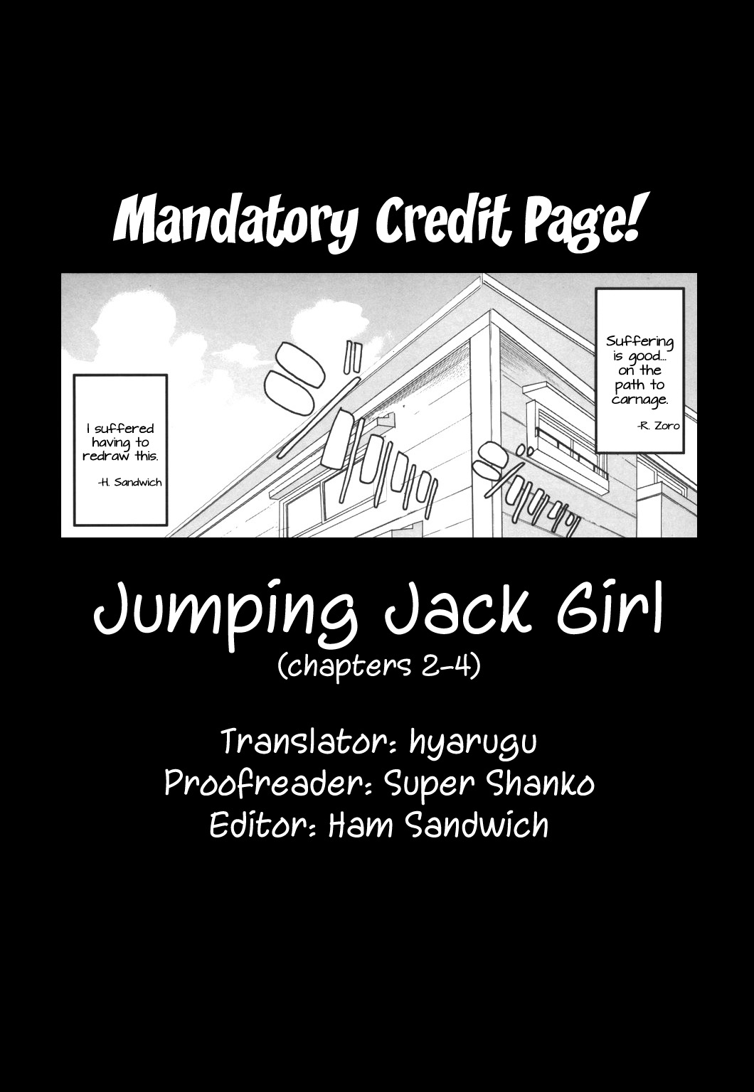 (C71) [ようかい玉の輿 (CHIRO)] JUMPIN' JACK GIRL (アイシールド21、武装錬金) [英訳] [ページ欠落]