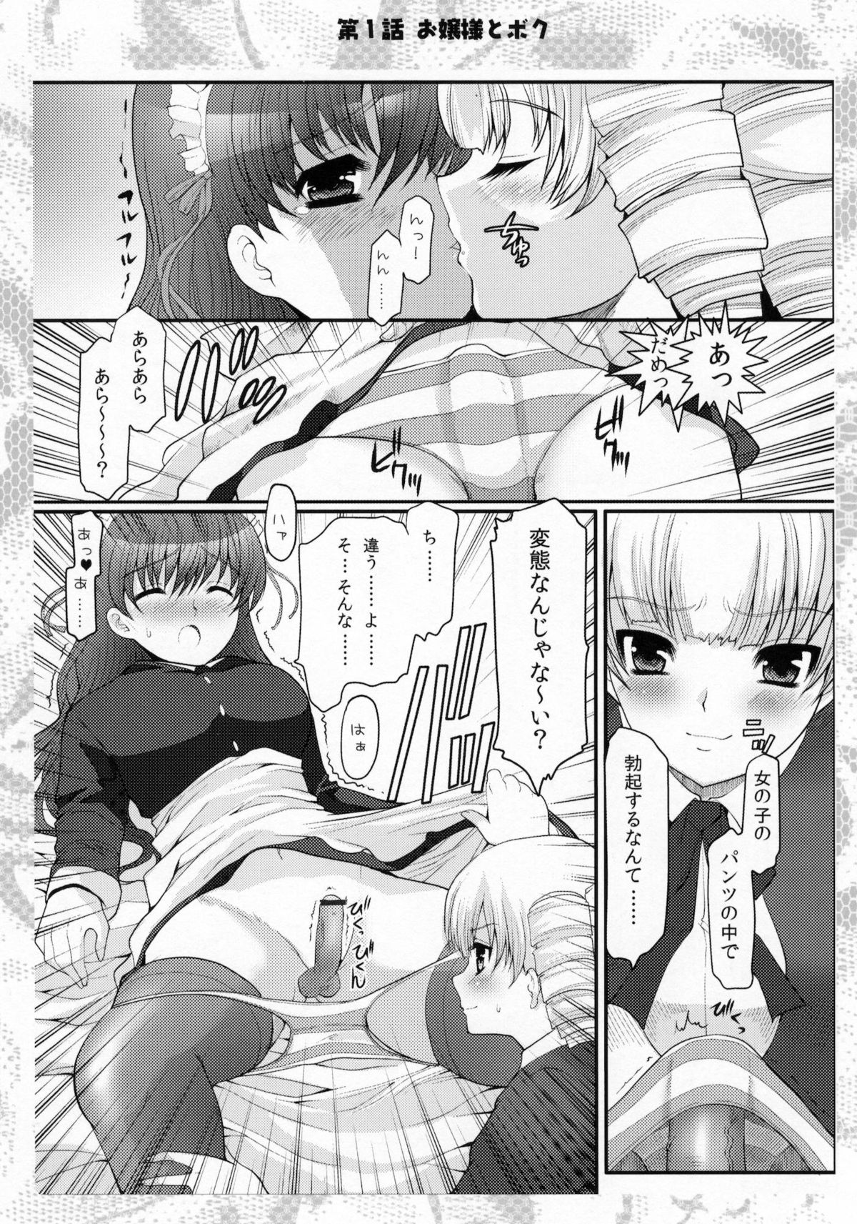 (C80) [ねことはと (鳩矢豆七)] お嬢様と先生とメイドさんとボク (よろず)