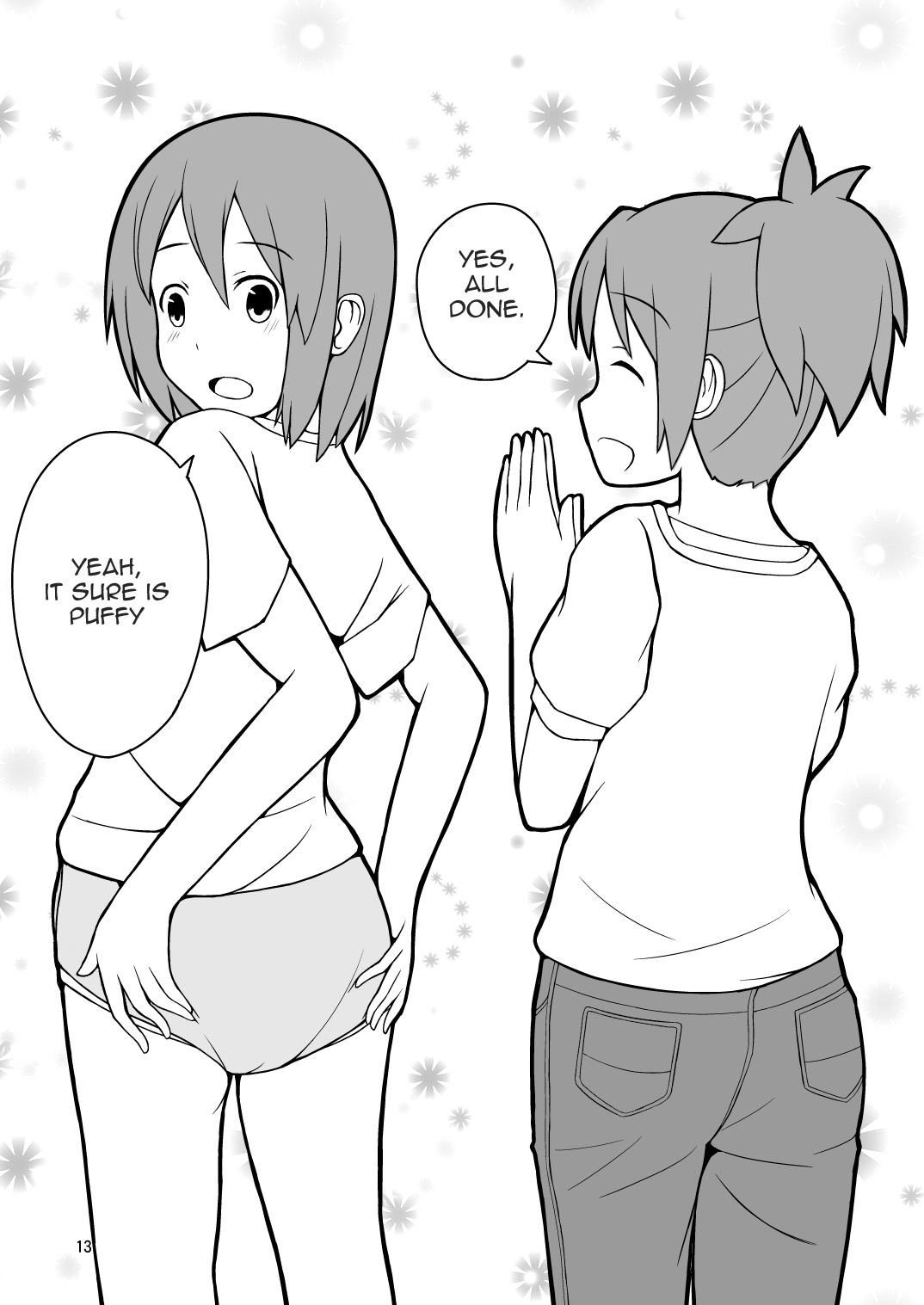 [オムメド (モモシロ)] Diaper Days (けいおん!) [英訳]