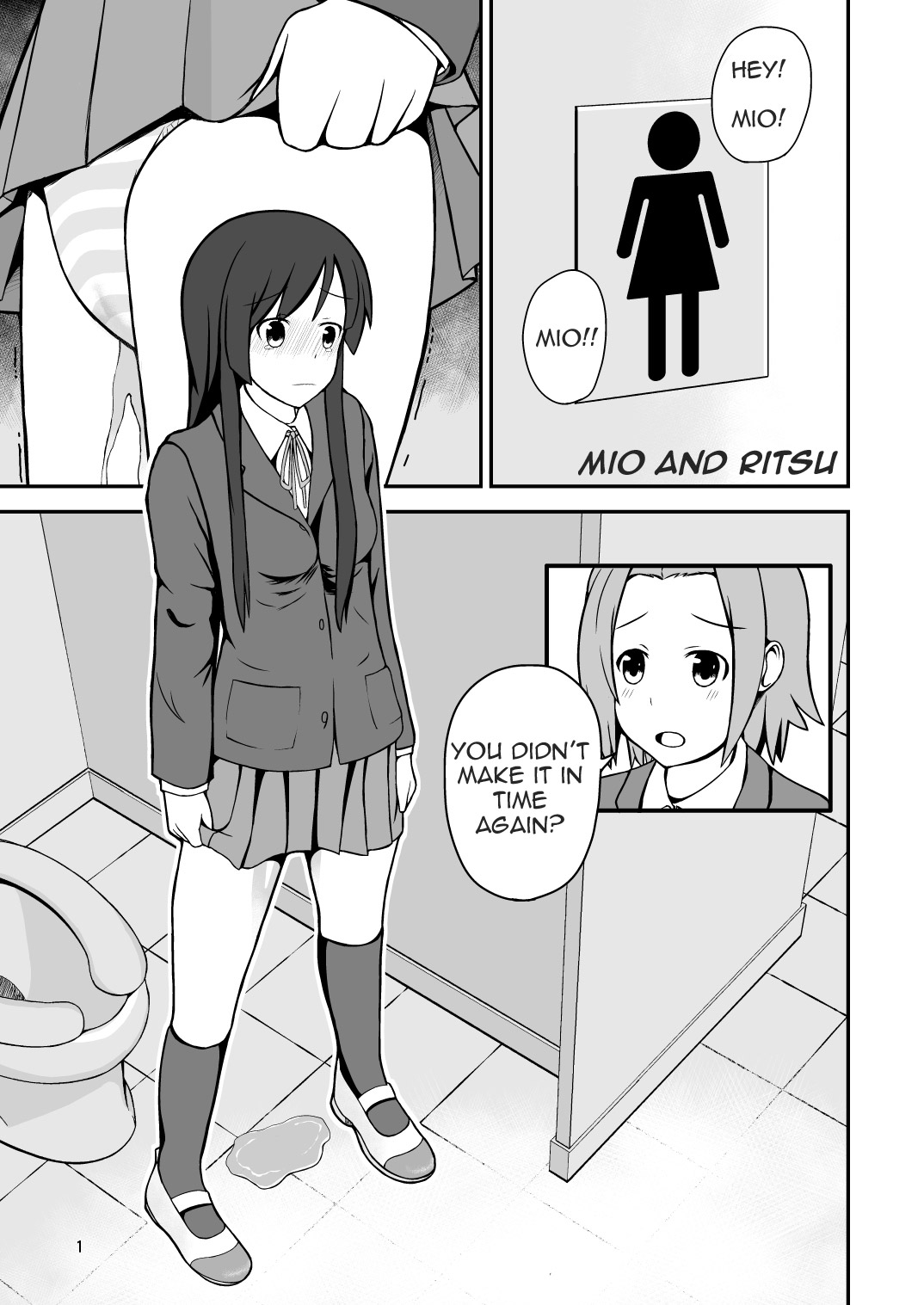 [オムメド (モモシロ)] Diaper Days (けいおん!) [英訳]