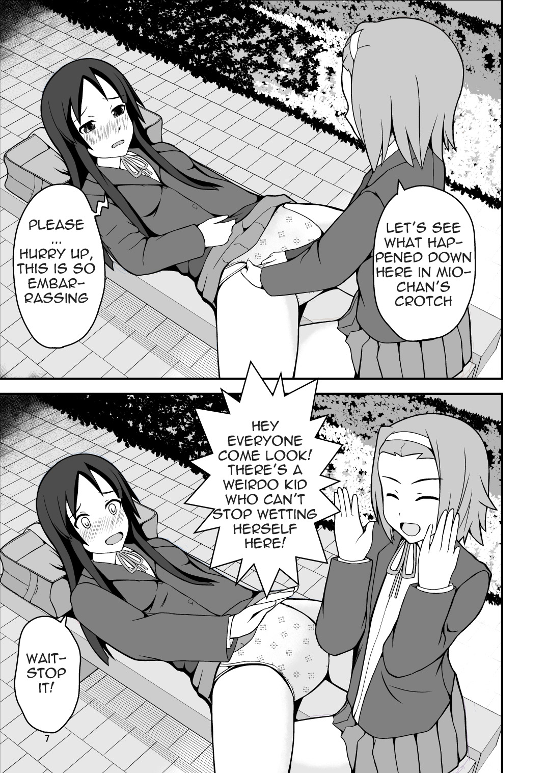 [オムメド (モモシロ)] Diaper Days (けいおん!) [英訳]