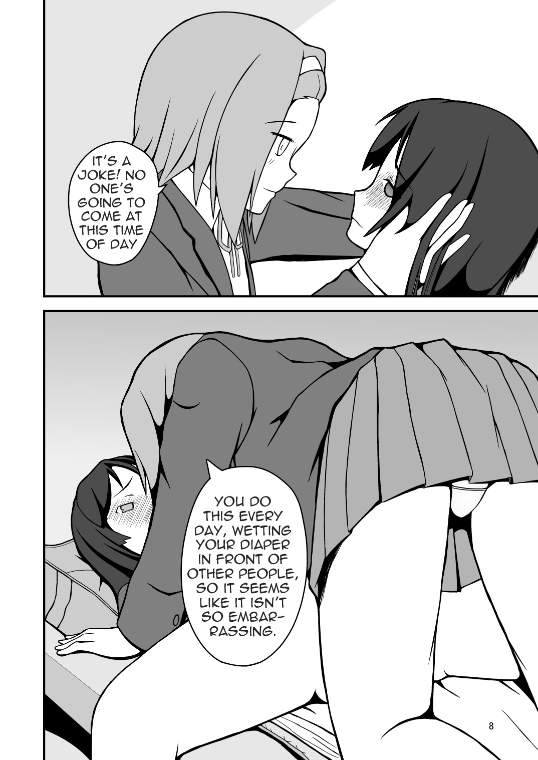 [オムメド (モモシロ)] Diaper Days (けいおん!) [英訳]