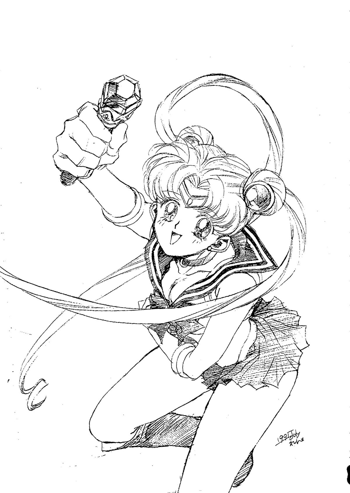 (C42) [林檎堂 (まんだ林檎)] うさぎちゃん生本番一発勝負 (美少女戦士セーラームーン)