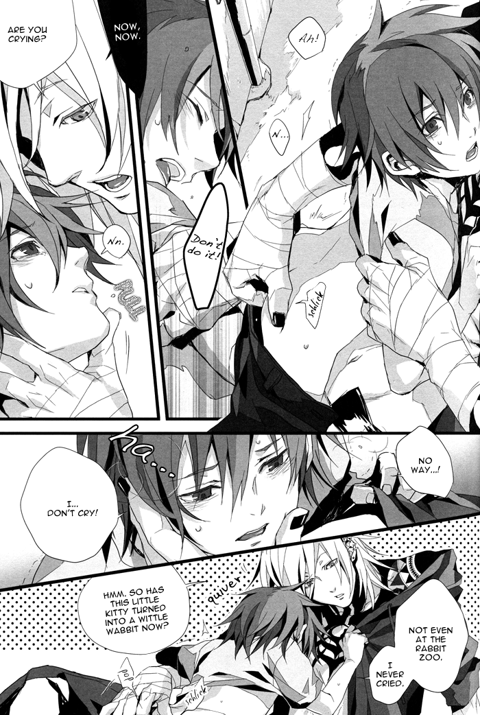 (C74) [犬型サミット (フジノ)] こんにちは、こねこちゃん (咎狗の血) [英訳]