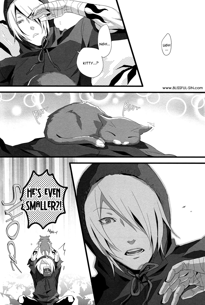 (C74) [犬型サミット (フジノ)] こんにちは、こねこちゃん (咎狗の血) [英訳]