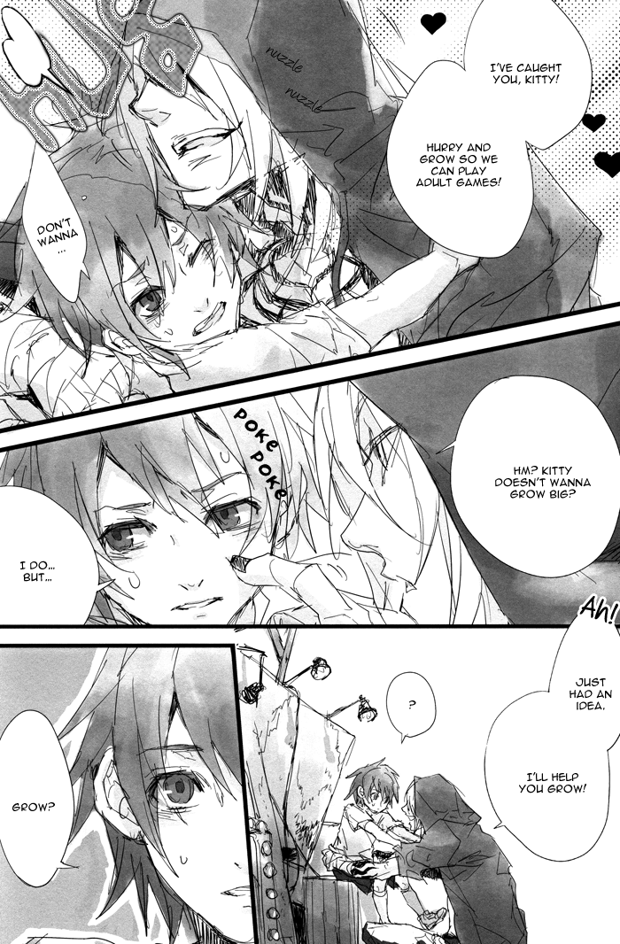 (C74) [犬型サミット (フジノ)] こんにちは、こねこちゃん (咎狗の血) [英訳]