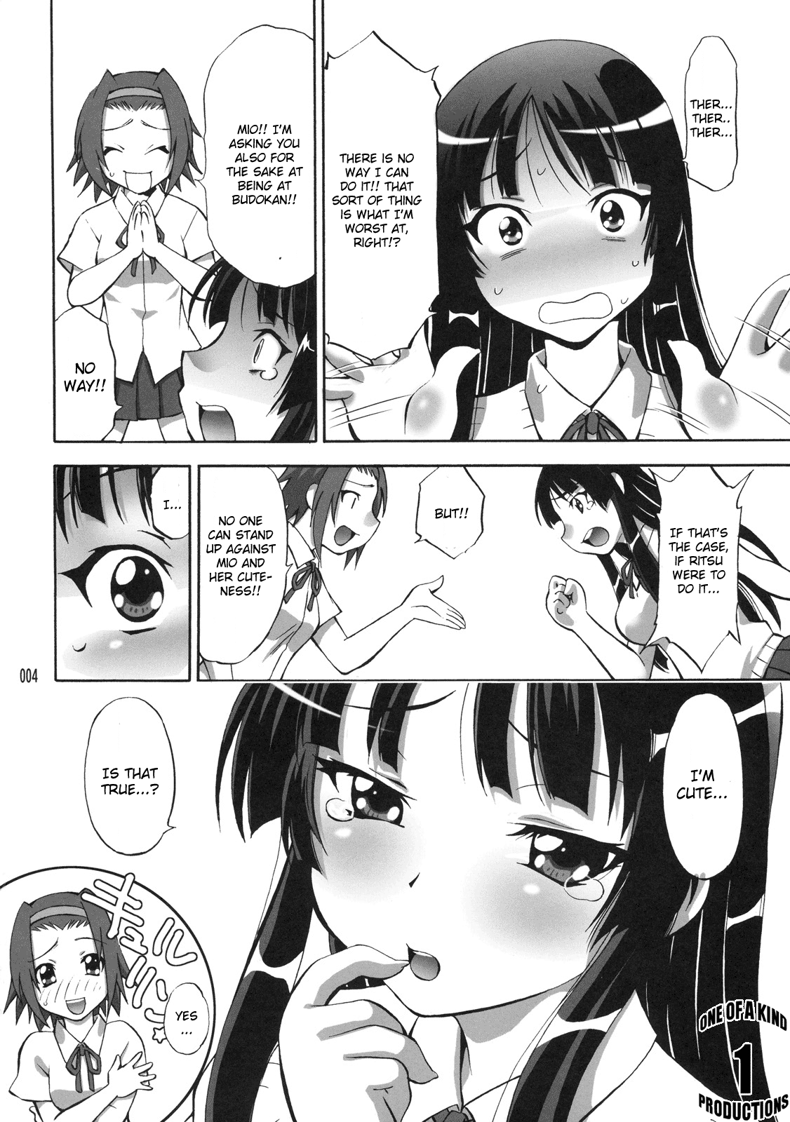 (C76) [スタジオ・ワラビー (渚ミナミ)] 澪の調律 (けいおん!) [英訳]