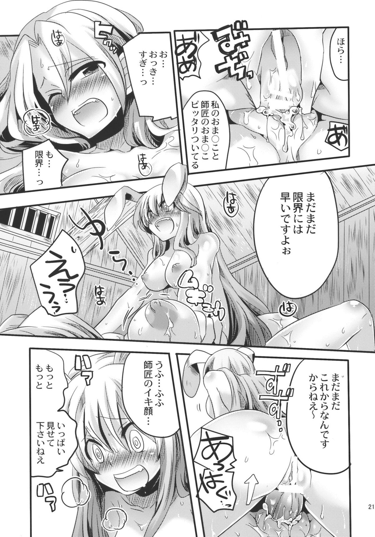 (C78) [DOUMOU (ドウモウ)] 師匠にしこたまいぢわる本 (東方Project)