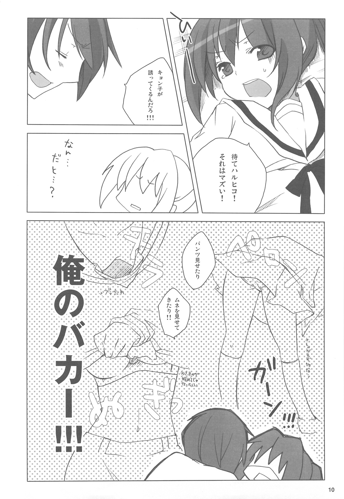 (COMIC1☆3) [nEetest (ユーシャ)] キョン子のハジメテ (涼宮ハルヒの憂鬱)