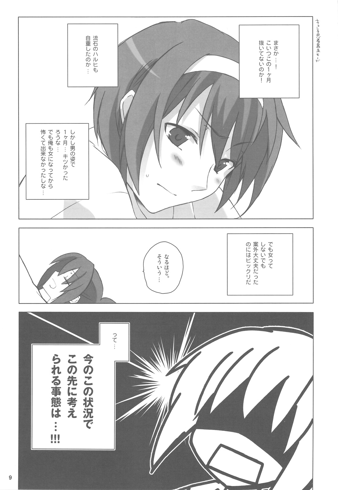 (COMIC1☆3) [nEetest (ユーシャ)] キョン子のハジメテ (涼宮ハルヒの憂鬱)