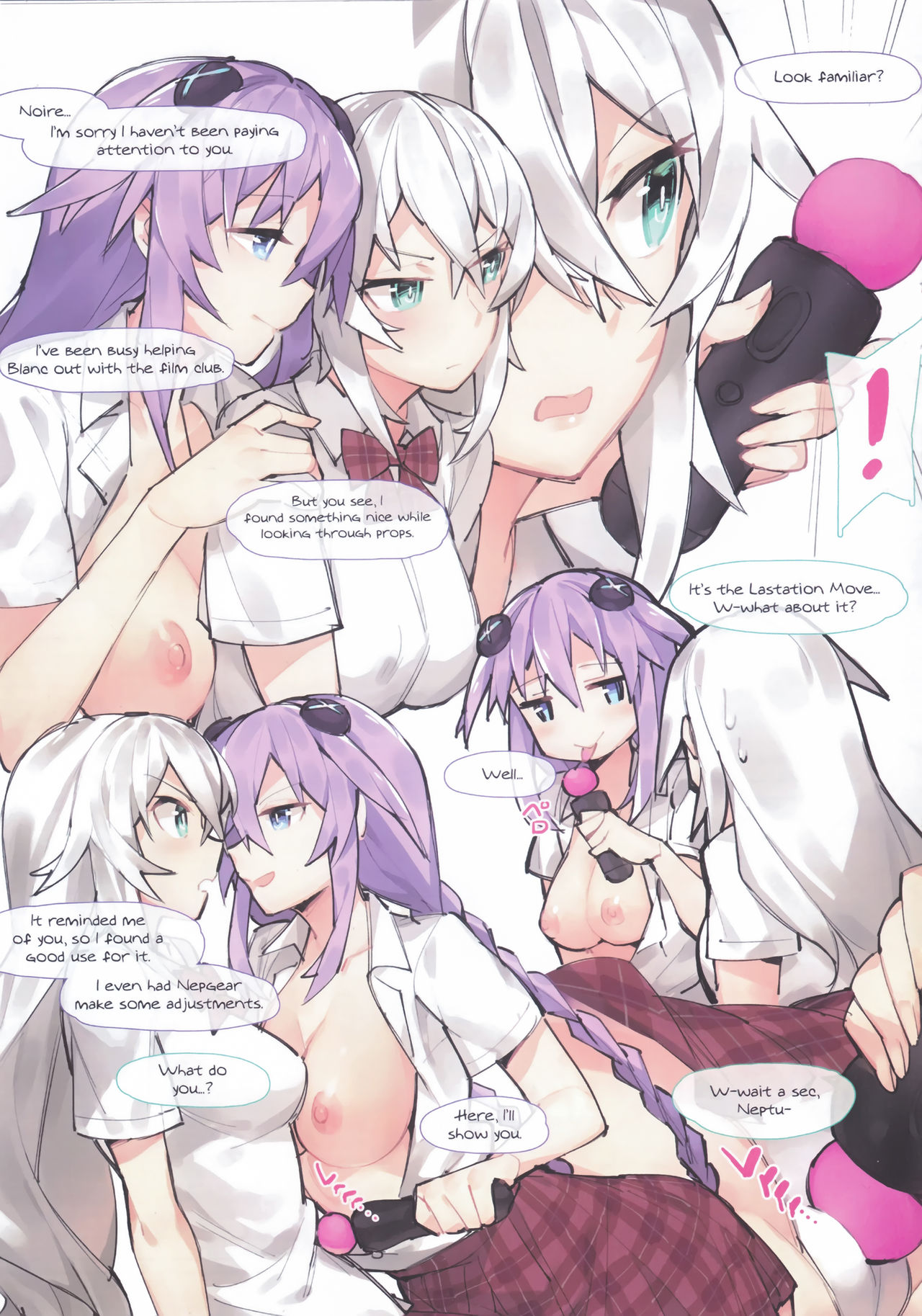 (C92) [Ge-B] Purple X Black (超次元ゲイム ネプテューヌ) [英語]