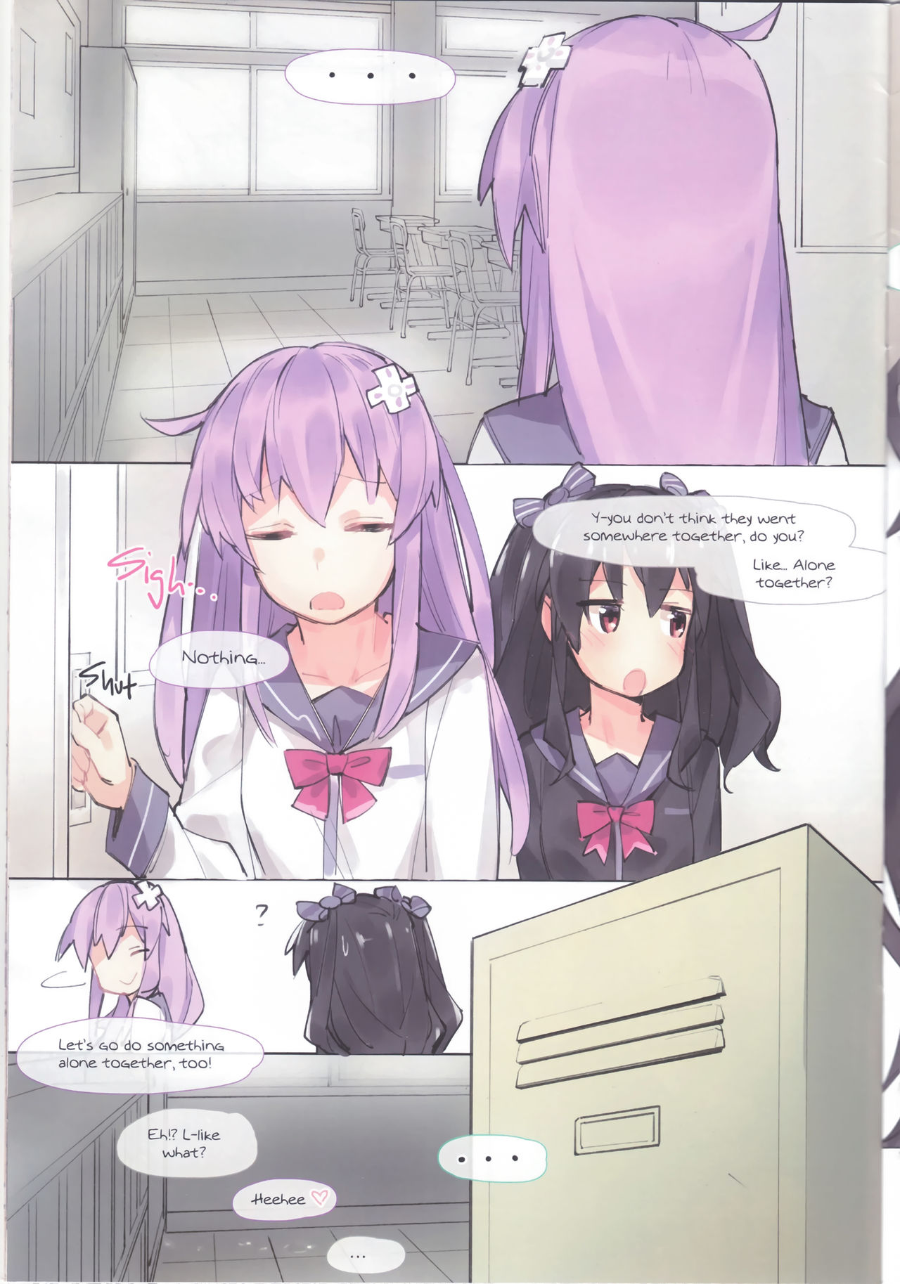 (C92) [Ge-B] Purple X Black (超次元ゲイム ネプテューヌ) [英語]