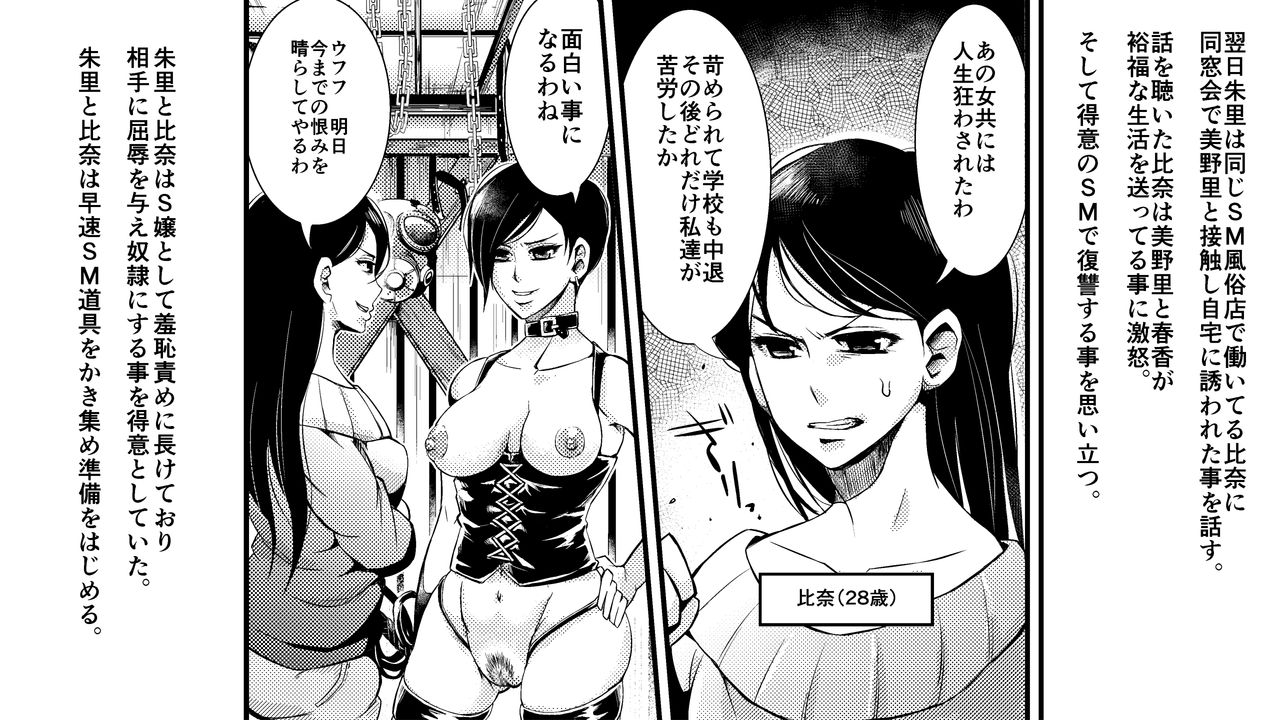 [女による女への陵辱] 悪魔の同窓会 苛められた復讐の幕開け