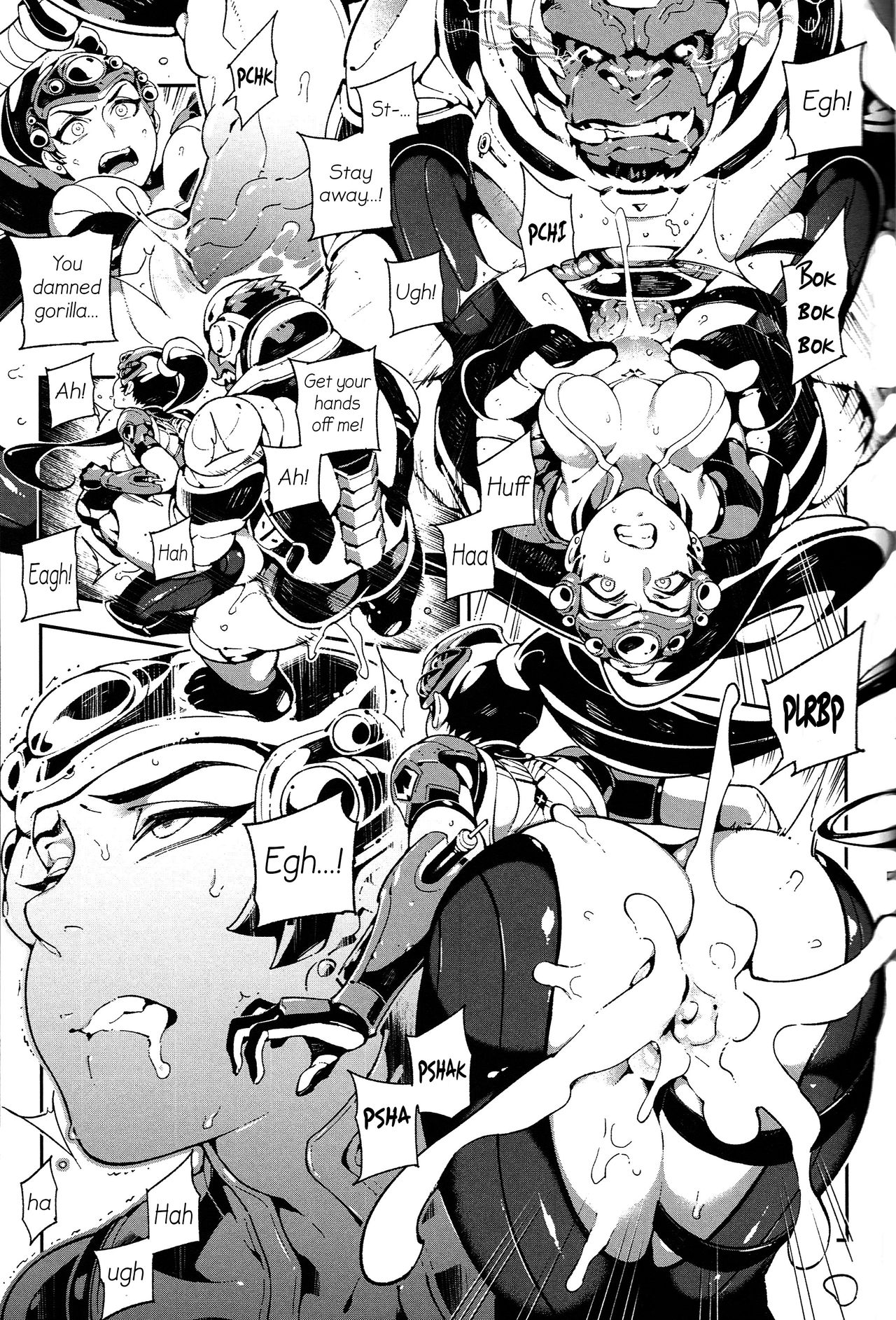 (FF29) [熊掌社 (魚生、俺正讀)] OVERTIME!! OVERWATCH FANBOOK VOL.1 (Overwatch) [英訳]