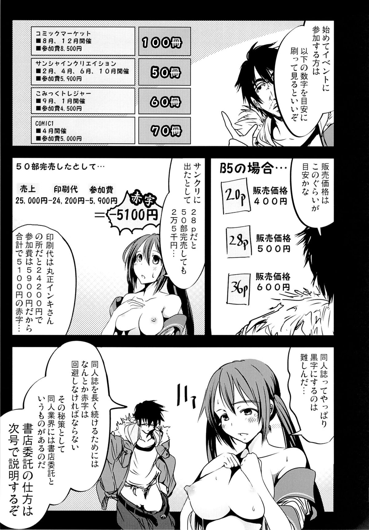 (C87) [木星在住 (木星在住)] Hな同人誌の描き方 ～初めてのコミケ編～