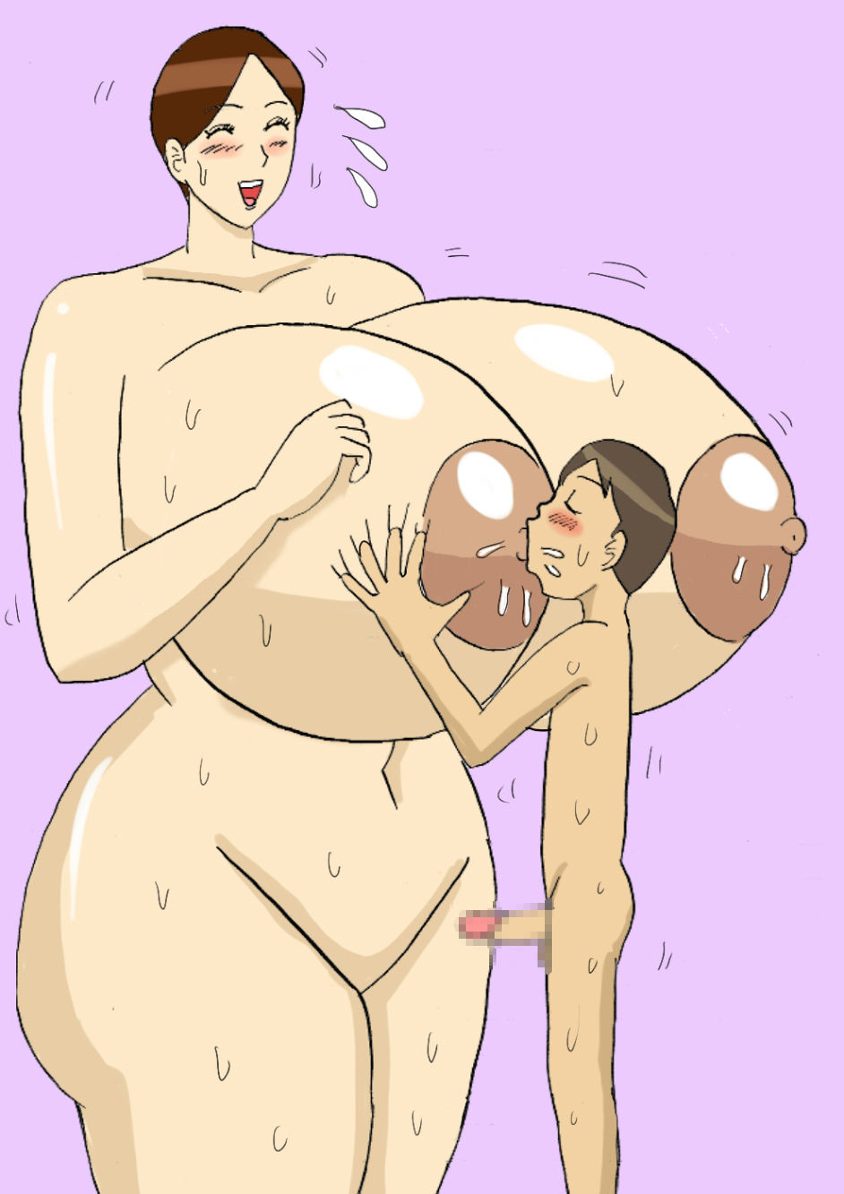爆乳 銭湯