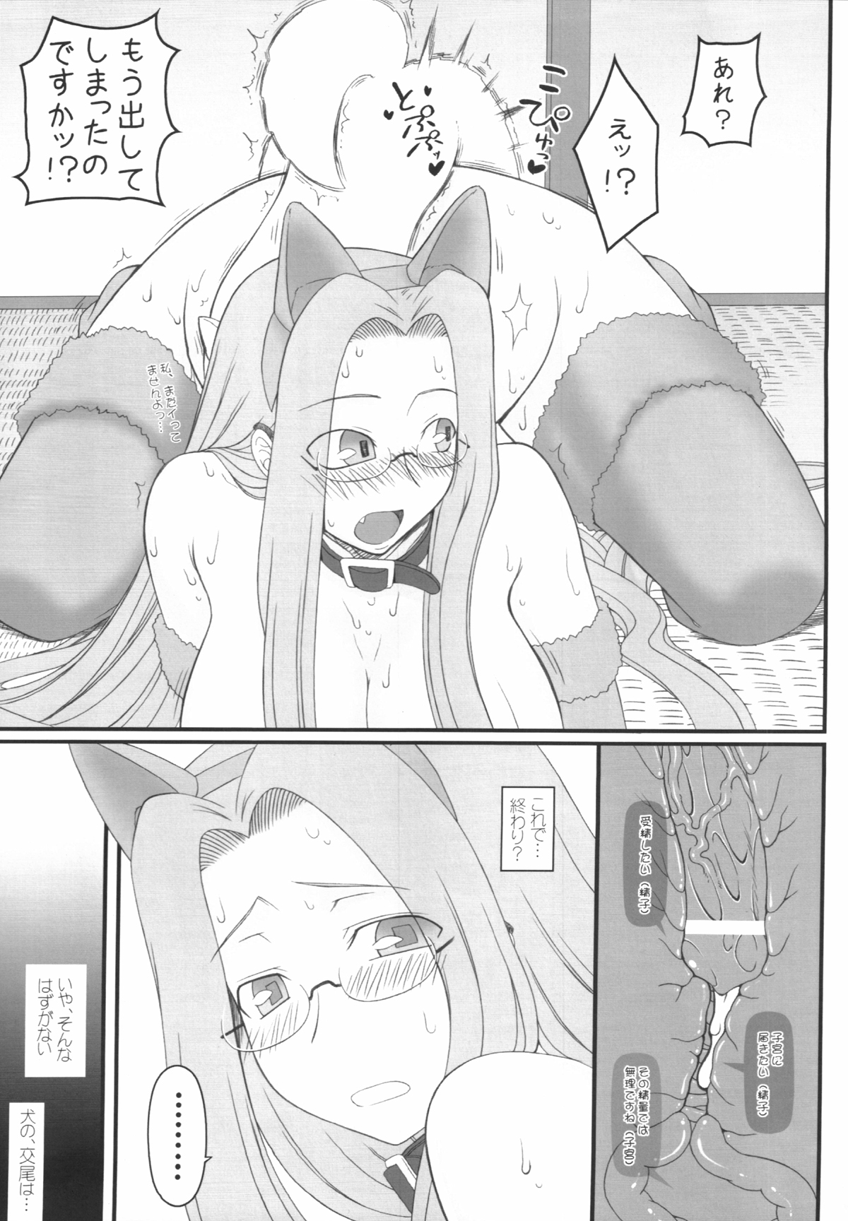 (C82) [我チ○コ書房 (孤蛮屋こばん)] ライダーさんが犬とSEXしちゃう本 (Fate/stay night)