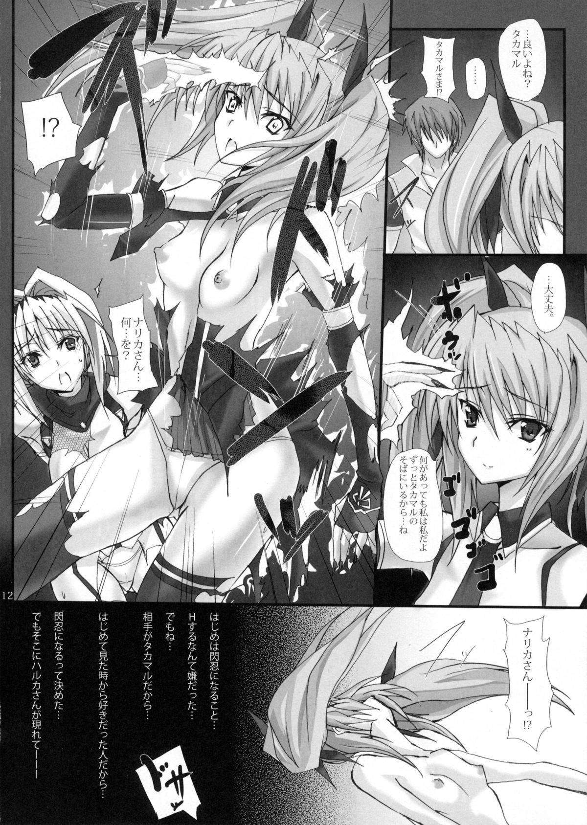 (COMIC1☆6) [ヴェロニカの歯 (の歯)] 闇を纒いし焔は己が身を忘却の獄炎へ (超昂閃忍ハルカ)