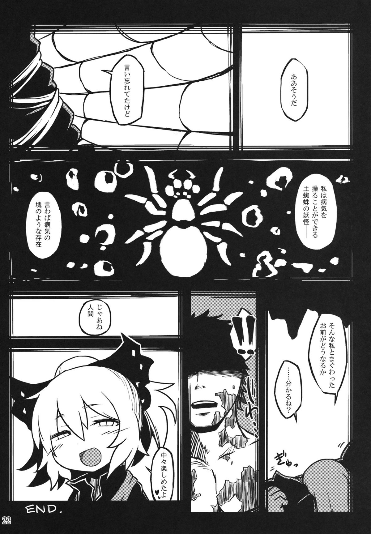 (コミコミ15) [リーフジオメトリ (はきか)] ナイトスパイダー (東方Project)