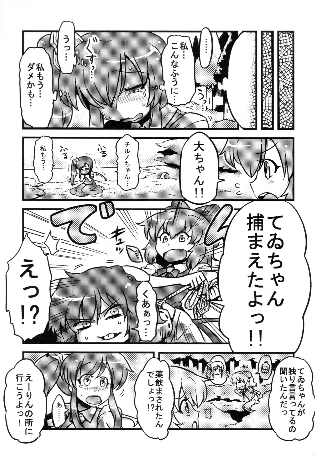 (C79) [サークルぬるま屋 (月わに)] 大ちゃん薬妄想 (東方)