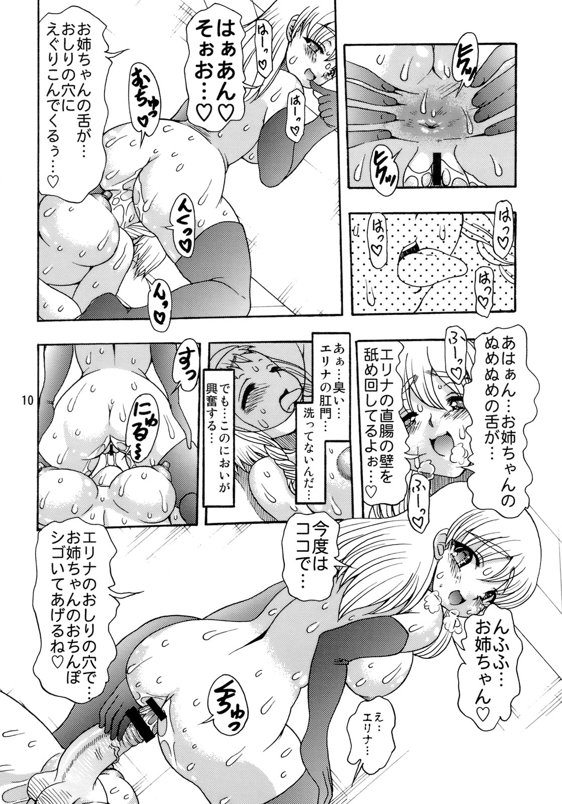 (COMIC1☆3) [Acid Noel (水月林太郎)] 媚肉淫祭 (クイーンズブレイド)