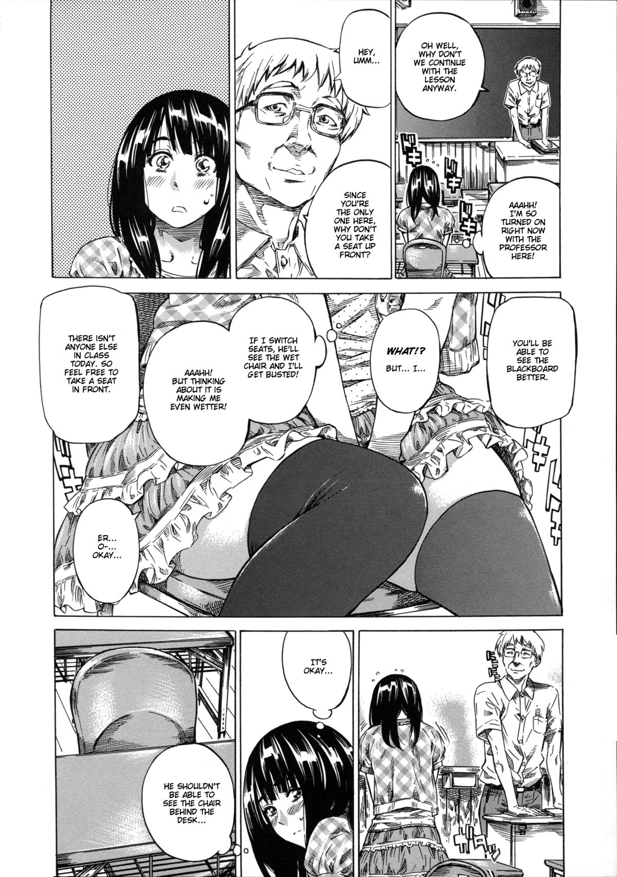 [MARUTA] 柏崎美紀はいろんな場所で全裸散歩してみた。 第1-4話 [英訳]