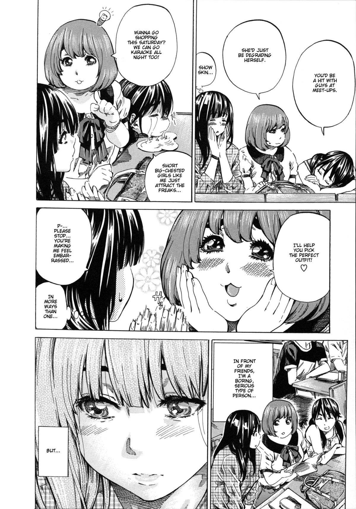 [MARUTA] 柏崎美紀はいろんな場所で全裸散歩してみた。 第1-4話 [英訳]