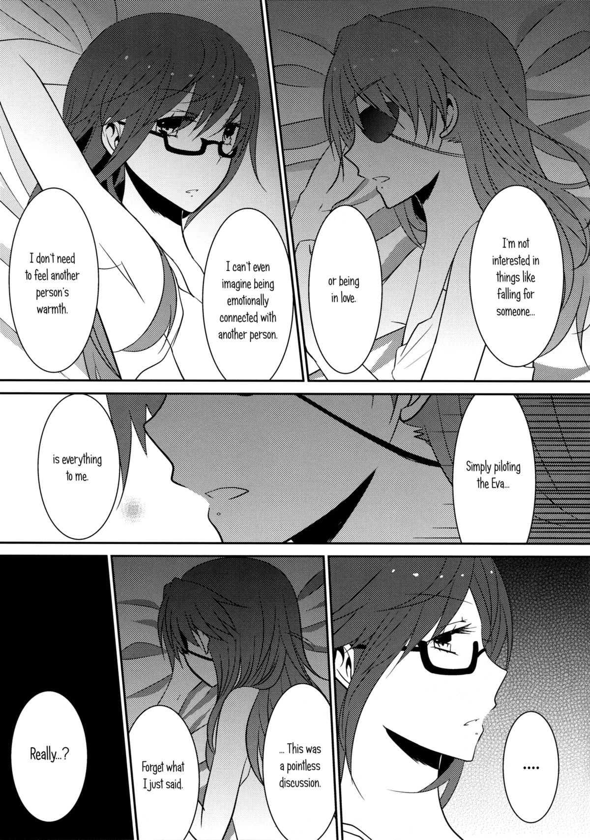 （C83）[434 Not Found（isya）] Emotional Connection（Neon Genesis Evangelion）[English] [Yuri-ism]