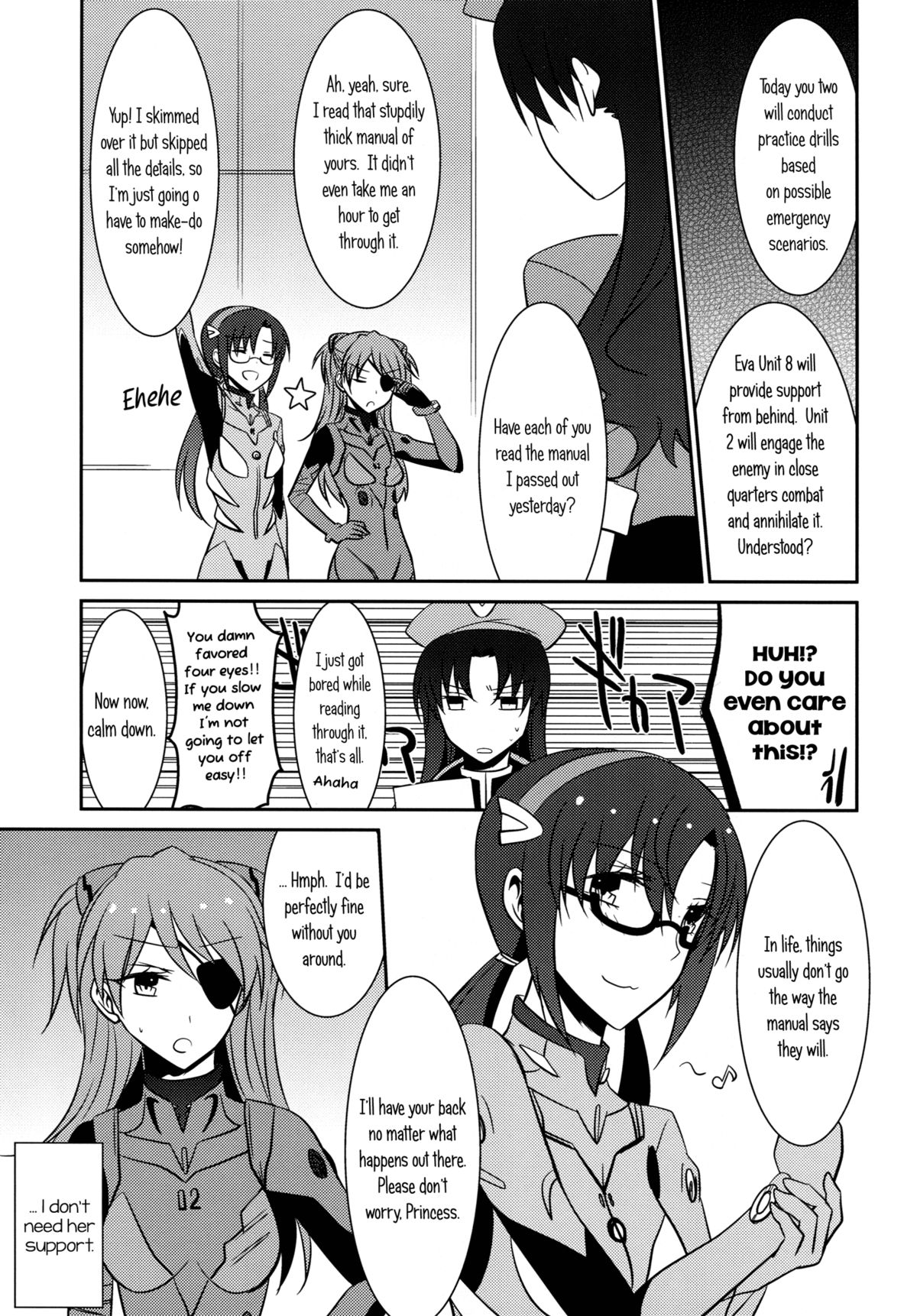 （C83）[434 Not Found（isya）] Emotional Connection（Neon Genesis Evangelion）[English] [Yuri-ism]