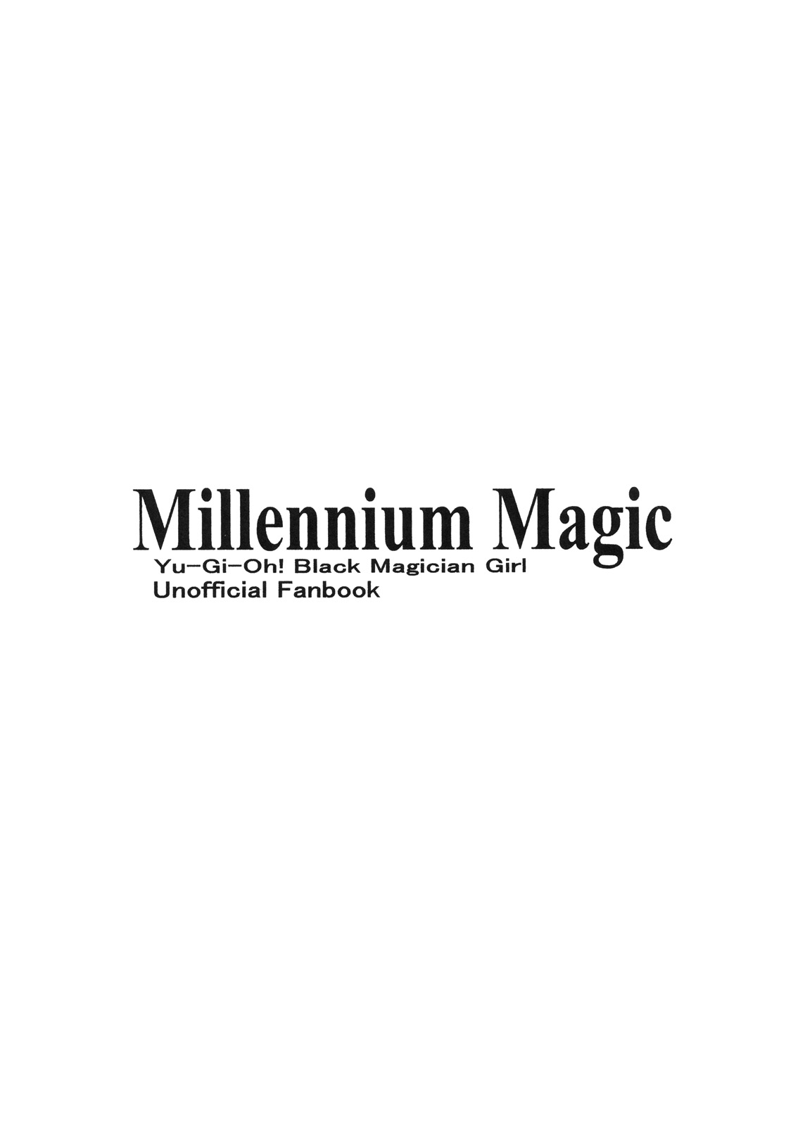 (C78) [りーず工房 (王者之風)] Millennium Magic (遊☆戯☆王!)