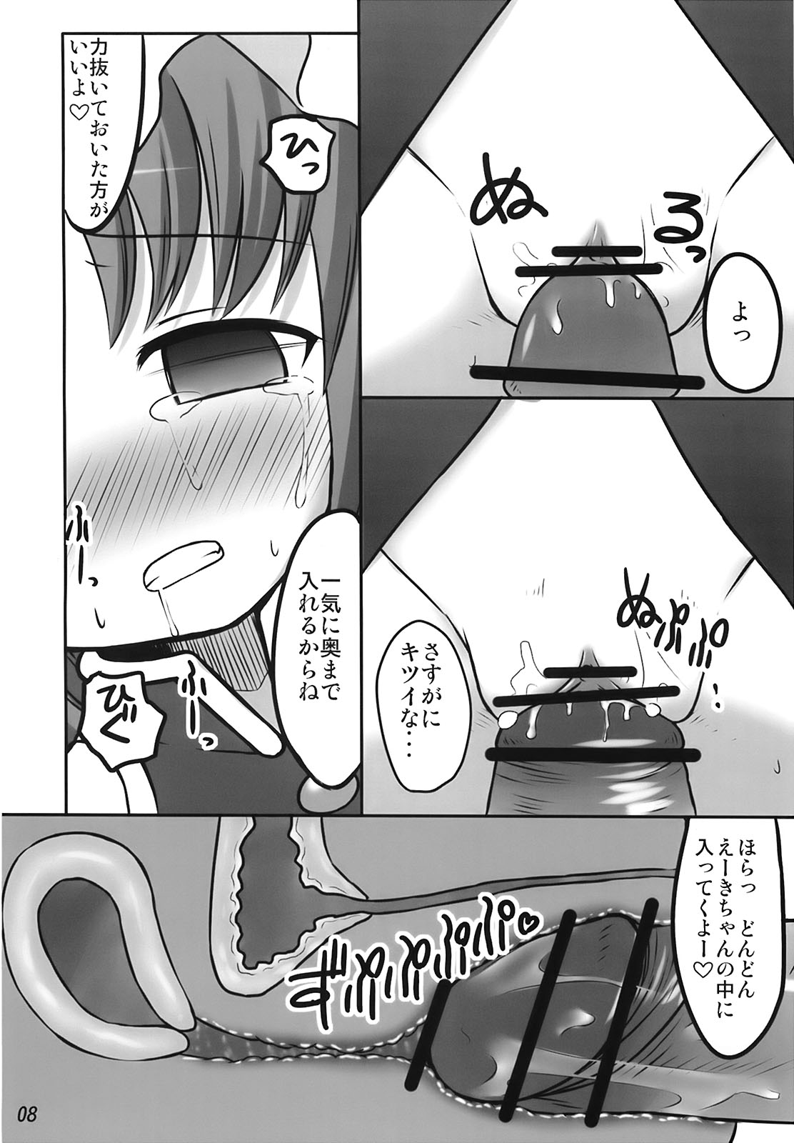 (例大祭5) [腹痛起こす (悔王)] えいきを養えない (東方Project)