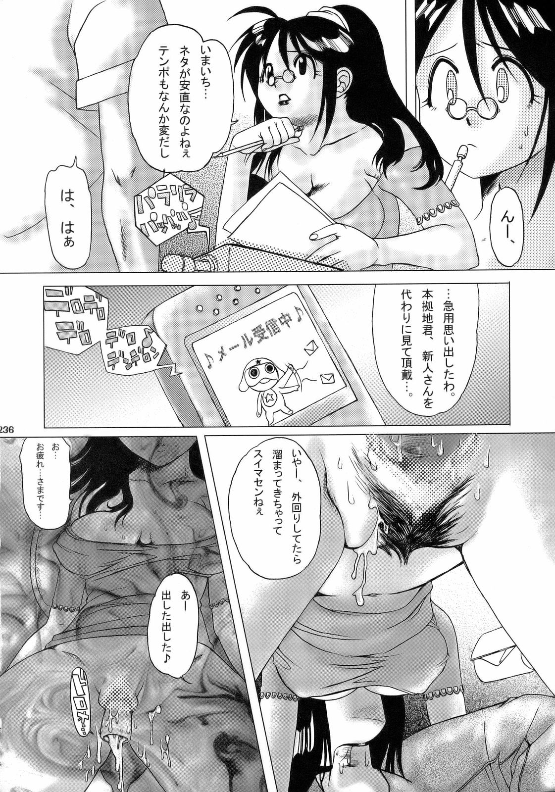 (C70) [釣りキチ同盟 (貴騎琉 , こがわまさよし , 梅玉奈部)] エロの群像3～舐りあい・ほら!～ (ケロロ軍曹)
