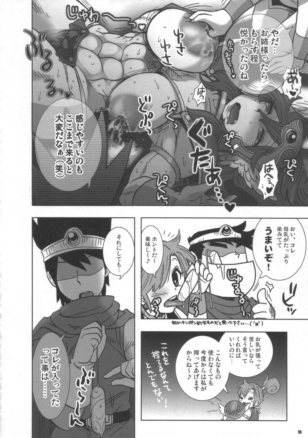 (C72) [エセクール (BOSS珍)] 彼女は戦士ティブ (ドラゴンクエストIII)