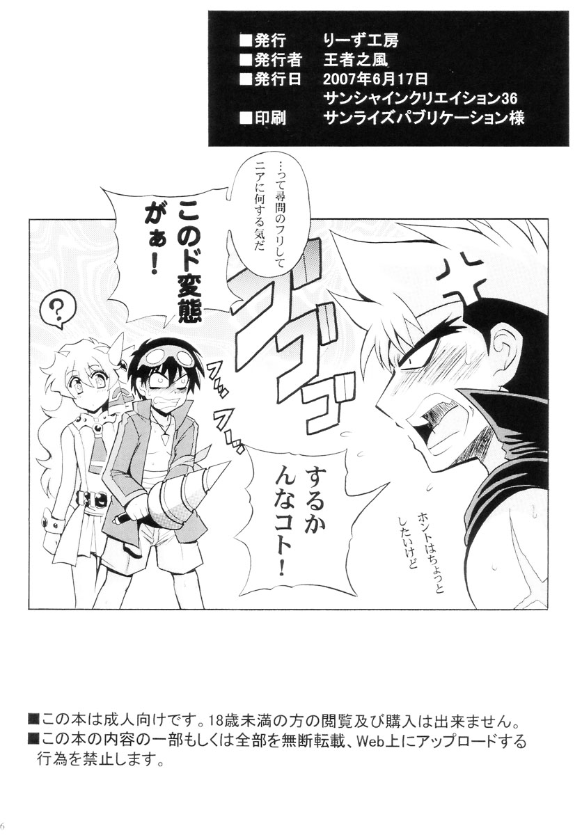 (サンクリ36) [りーず工房 (王者之風)] ドリル姫レイプ (天元突破グレンラガン)