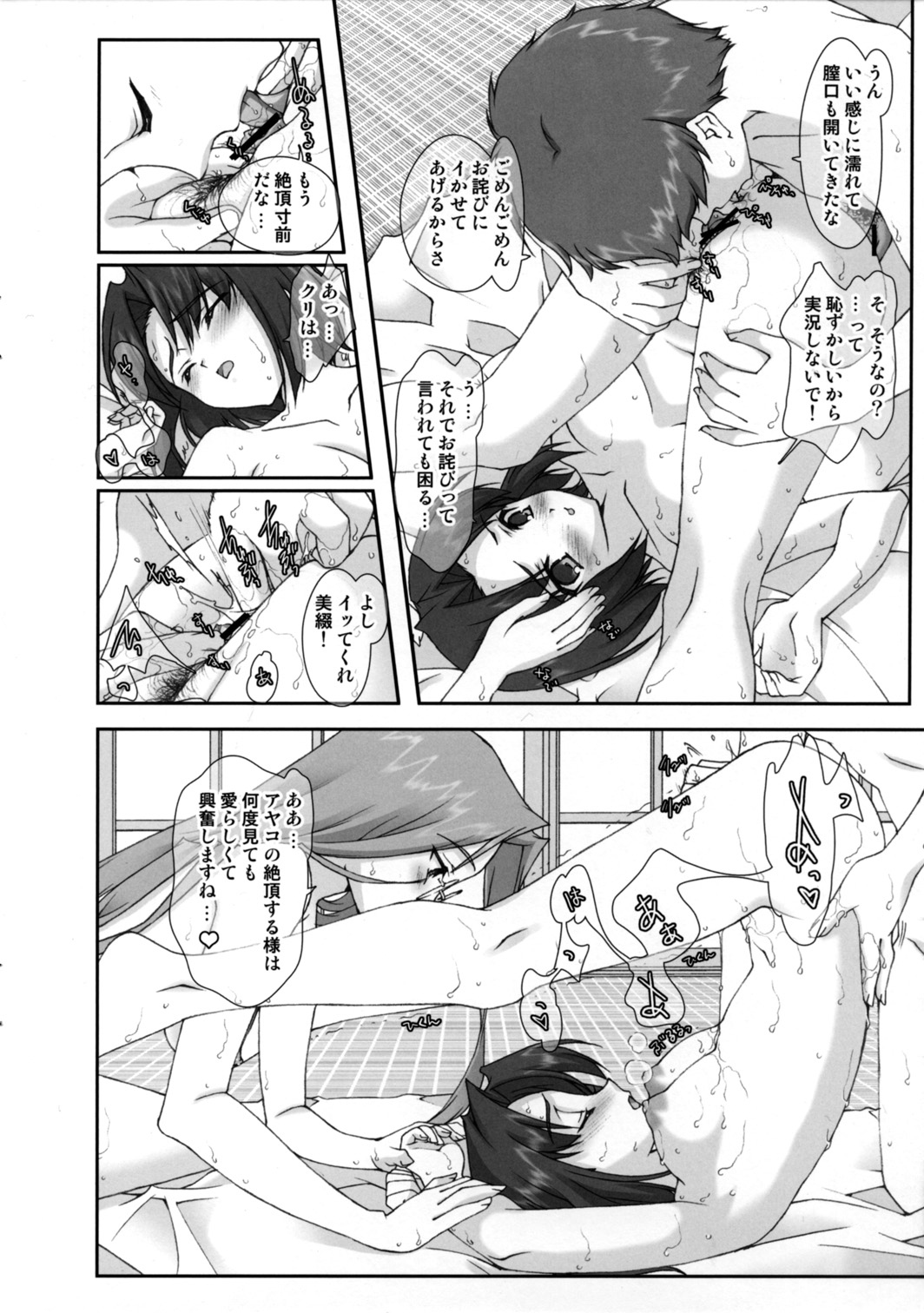 (サンクリ35) [恋愛漫画家 (鳴瀬ひろふみ)] 三人娘すぺしゃる! (Fate/hollow ataraxia)