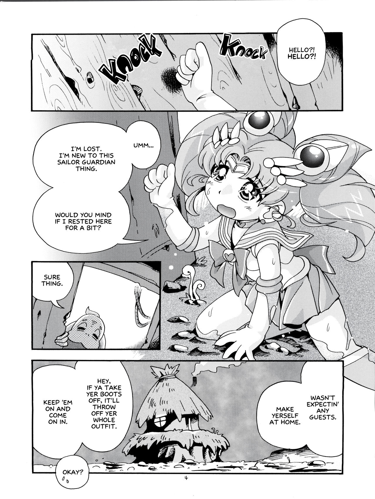 (C86) [ぷち屋 (ほしのふうた)] ちっちゃな美少女戦士 4 (美少女戦士セーラームーン) [英訳]