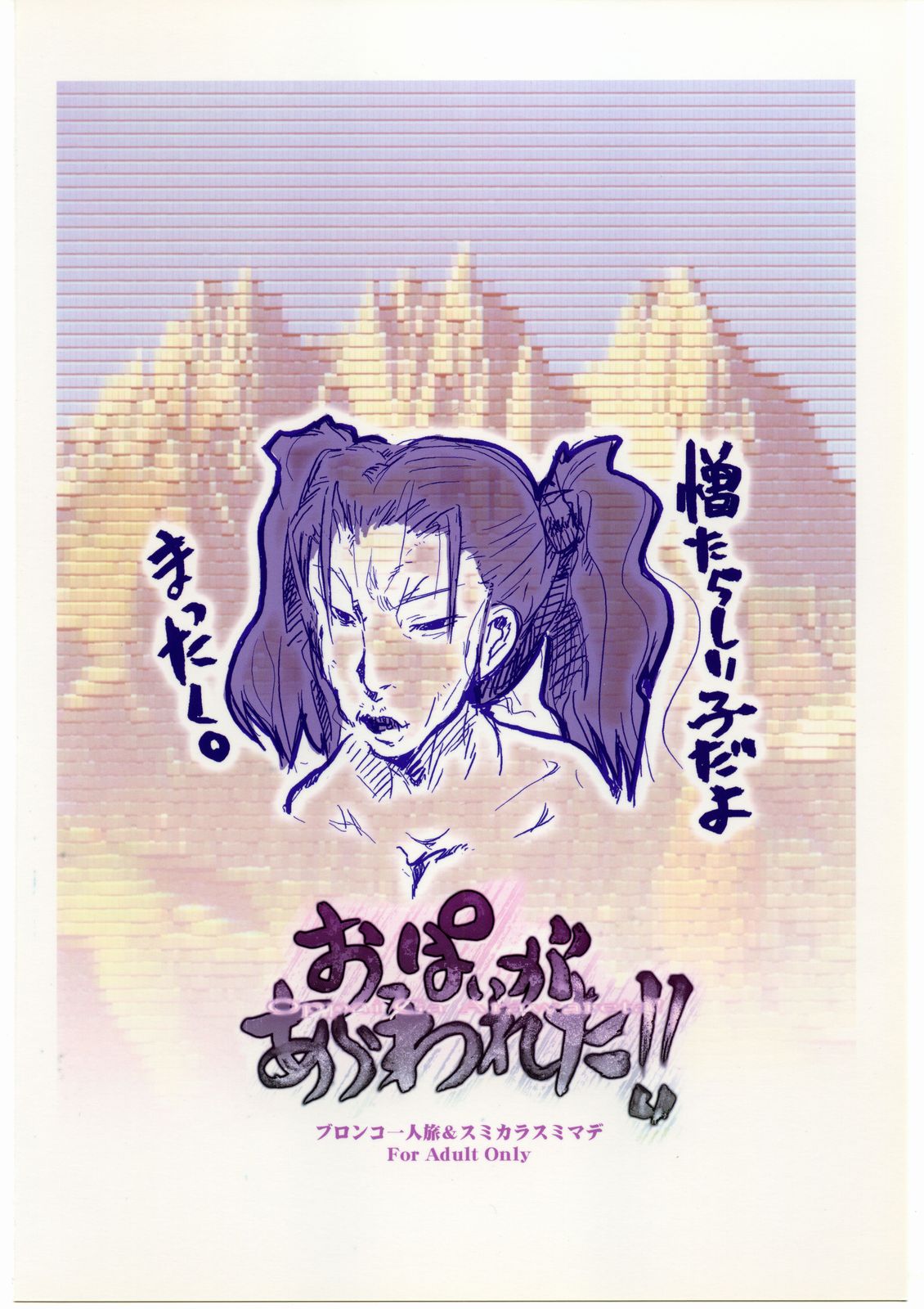 (CSP4) [ブロンコ一人旅 (ガビョ布、内々欅)] おっぱいがあらわれた! (ドラゴンクエストVIII)