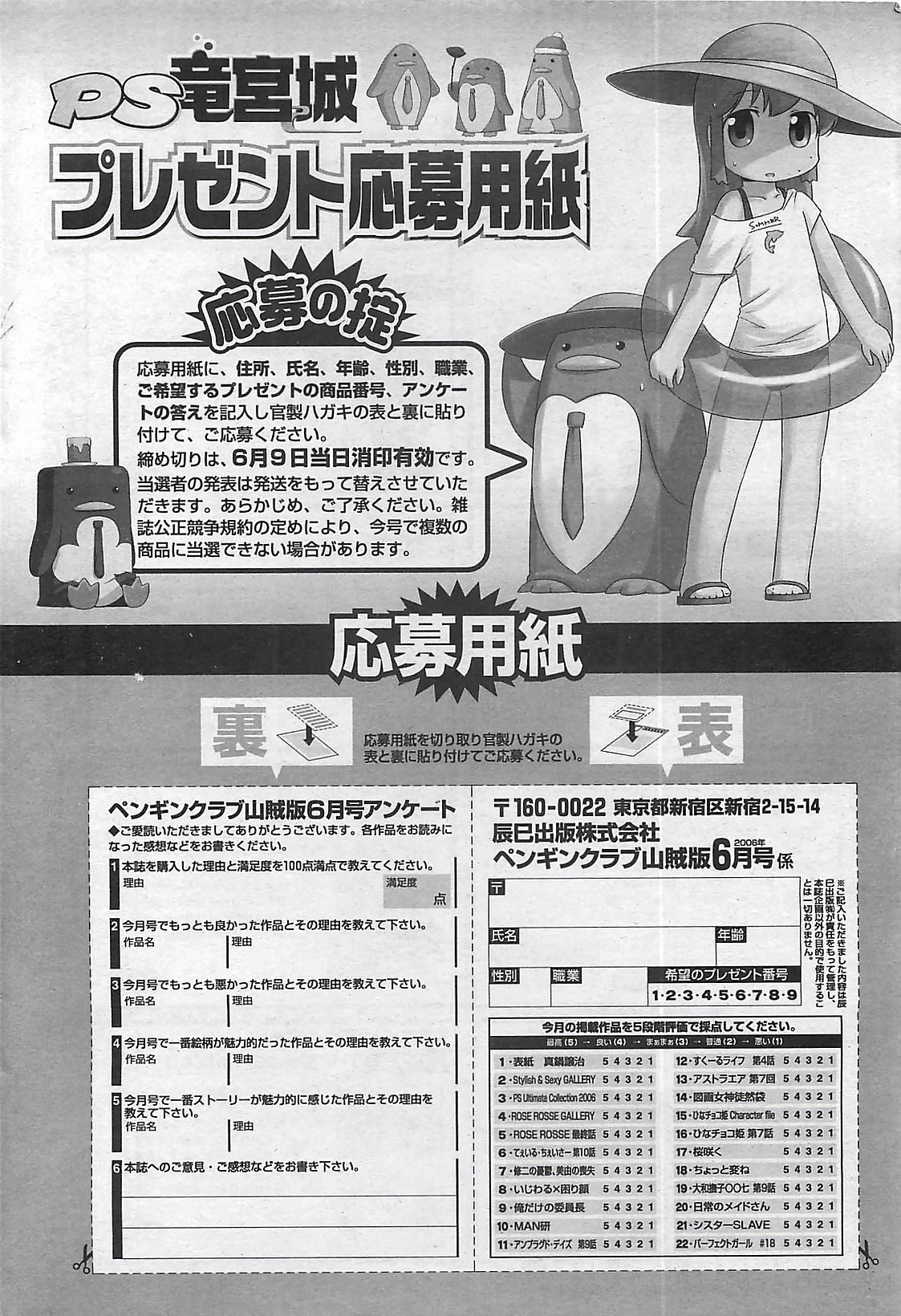 COMIC ペンギンクラプ山賊版 2006年6月号