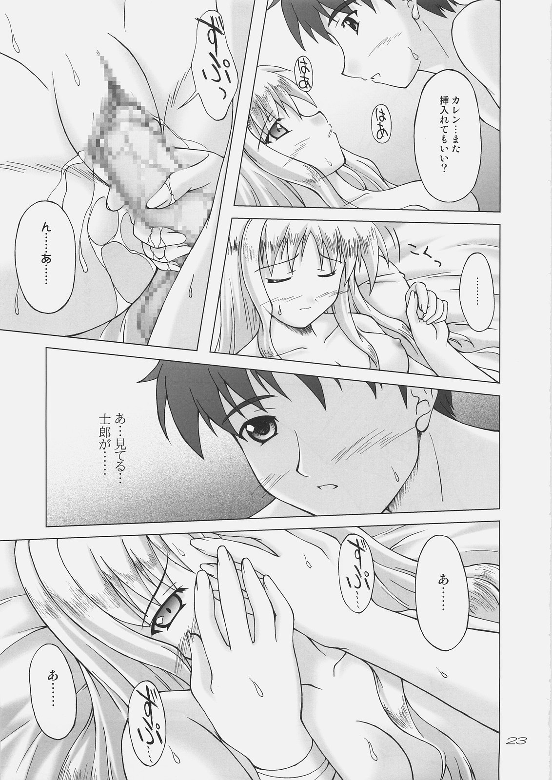 (C69) [生徒会室 (あきもと大)] 白い花弁を朱に染めて (Fate/hollow ataraxia)